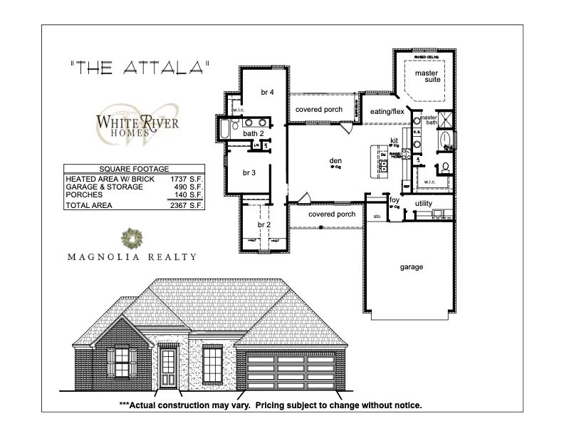 Attala floor plan