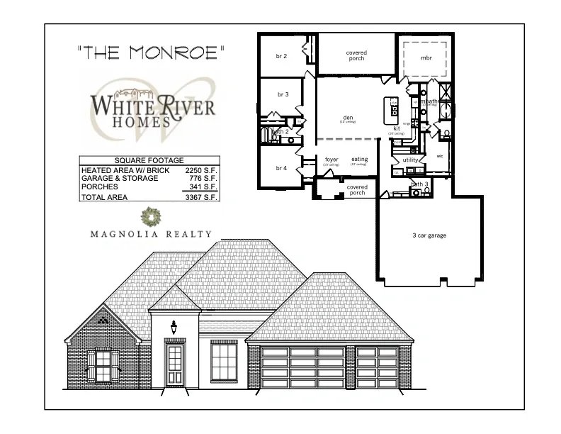 Monroe floor plan