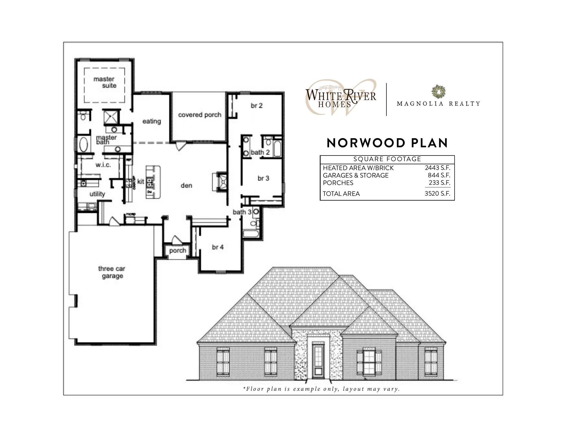 Norwood floor plan